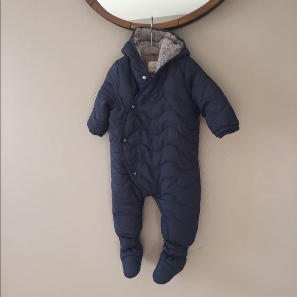 zara baby snowsuit